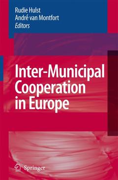 Couverture de l’ouvrage Inter-Municipal Cooperation in Europe