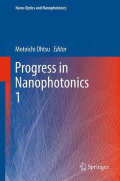 Couverture de l’ouvrage Progress in Nanophotonics 1