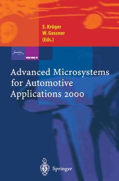 Couverture de l’ouvrage Advanced Microsystems for Automotive Applications 2000