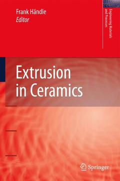 Cover of the book Extrusion in Ceramics