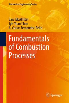 Couverture de l’ouvrage Fundamentals of Combustion Processes