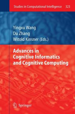Cover of the book Advances in Cognitive Informatics and Cognitive Computing