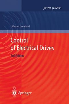 Couverture de l’ouvrage Control of Electrical Drives