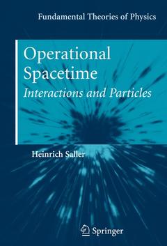 Couverture de l’ouvrage Operational Spacetime