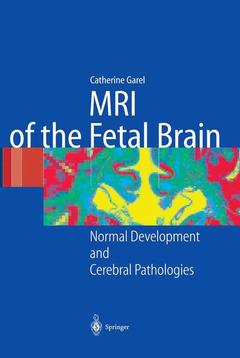 Couverture de l’ouvrage MRI of the Fetal Brain