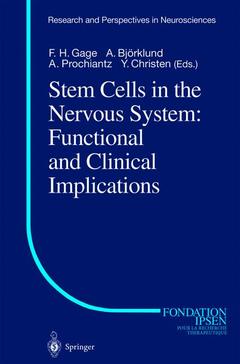 Cover of the book Stem Cells in the Nervous System: Functional and Clinical Implications