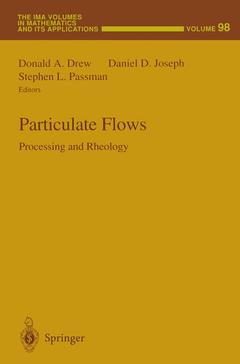 Couverture de l’ouvrage Particulate Flows