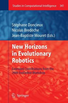 Cover of the book New Horizons in Evolutionary Robotics