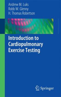 Couverture de l’ouvrage Introduction to Cardiopulmonary Exercise Testing