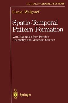 Couverture de l’ouvrage Spatio-Temporal Pattern Formation