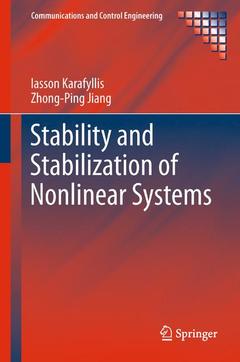 Couverture de l’ouvrage Stability and Stabilization of Nonlinear Systems