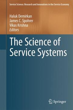 Couverture de l’ouvrage The Science of Service Systems