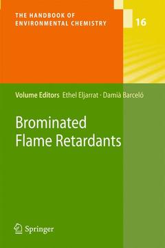 Couverture de l’ouvrage Brominated Flame Retardants