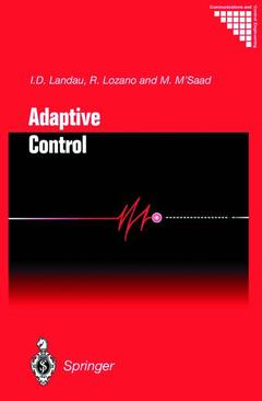Couverture de l’ouvrage Adaptive Control