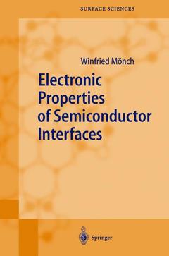 Couverture de l’ouvrage Electronic Properties of Semiconductor Interfaces