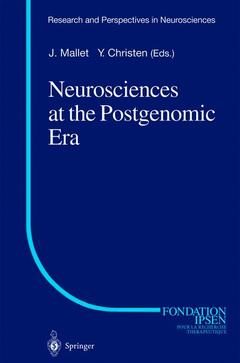 Couverture de l’ouvrage Neurosciences at the Postgenomic Era