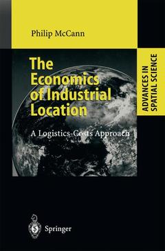 Cover of the book The Economics of Industrial Location