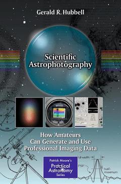 Couverture de l’ouvrage Scientific Astrophotography