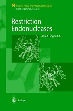 Cover of the book Restriction Endonucleases
