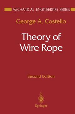 Couverture de l’ouvrage Theory of Wire Rope
