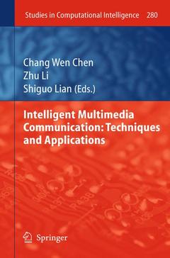 Cover of the book Intelligent Multimedia Communication: Techniques and Applications