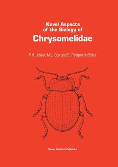 Couverture de l’ouvrage Novel aspects of the biology of Chrysomelidae