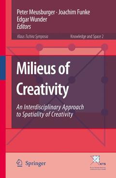 Cover of the book Milieus of Creativity