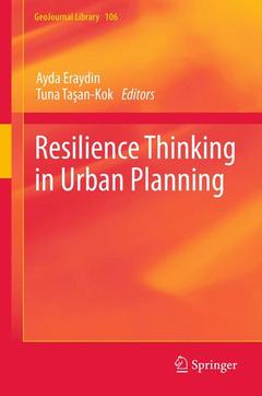 Couverture de l’ouvrage Resilience Thinking in Urban Planning
