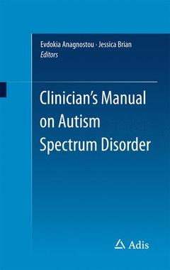 Couverture de l’ouvrage Clinician’s Manual on Autism Spectrum Disorder