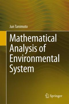 Couverture de l’ouvrage Mathematical Analysis of Environmental System
