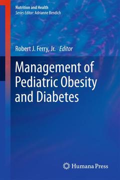Couverture de l’ouvrage Management of Pediatric Obesity and Diabetes