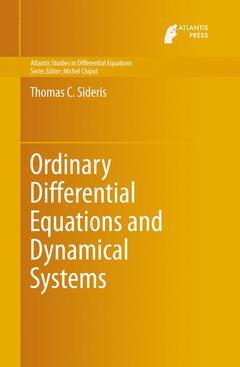 Cover of the book Ordinary Differential Equations and Dynamical Systems
