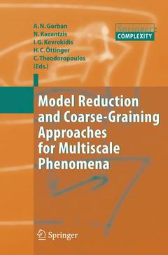Couverture de l’ouvrage Model Reduction and Coarse-Graining Approaches for Multiscale Phenomena