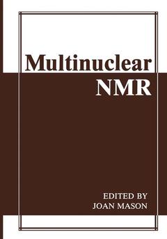 Couverture de l’ouvrage Multinuclear NMR