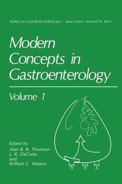 Couverture de l’ouvrage Modern Concepts in Gastroenterology