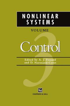 Couverture de l’ouvrage Nonlinear systems, vol 3 : control