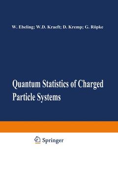 Couverture de l’ouvrage Quantum Statistics of Charged Particle Systems