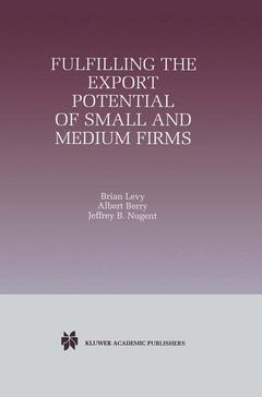 Couverture de l’ouvrage Fulfilling the Export Potential of Small and Medium Firms