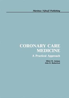 Couverture de l’ouvrage Coronary Care Medicine