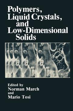 Couverture de l’ouvrage Polymers, Liquid Crystals, and Low-Dimensional Solids