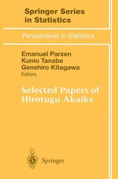 Cover of the book Selected Papers of Hirotugu Akaike