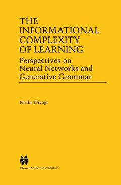 Cover of the book The Informational Complexity of Learning