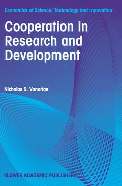 Couverture de l’ouvrage Cooperation in Research and Development