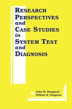 Cover of the book Research Perspectives and Case Studies in System Test and Diagnosis