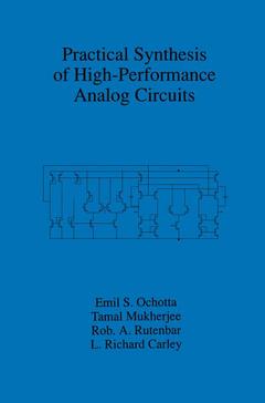 Cover of the book Practical Synthesis of High-Performance Analog Circuits