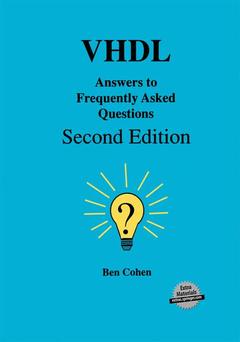 Cover of the book VHDL Answers to Frequently Asked Questions