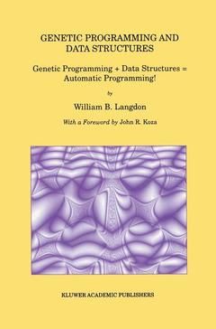 Cover of the book Genetic Programming and Data Structures