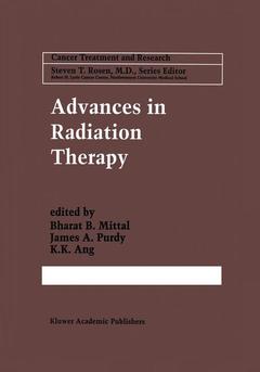 Couverture de l’ouvrage Advances in Radiation Therapy