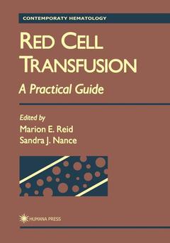 Cover of the book Red Cell Transfusion