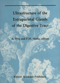 Couverture de l’ouvrage Ultrastructure of the Extraparietal Glands of the Digestive Tract